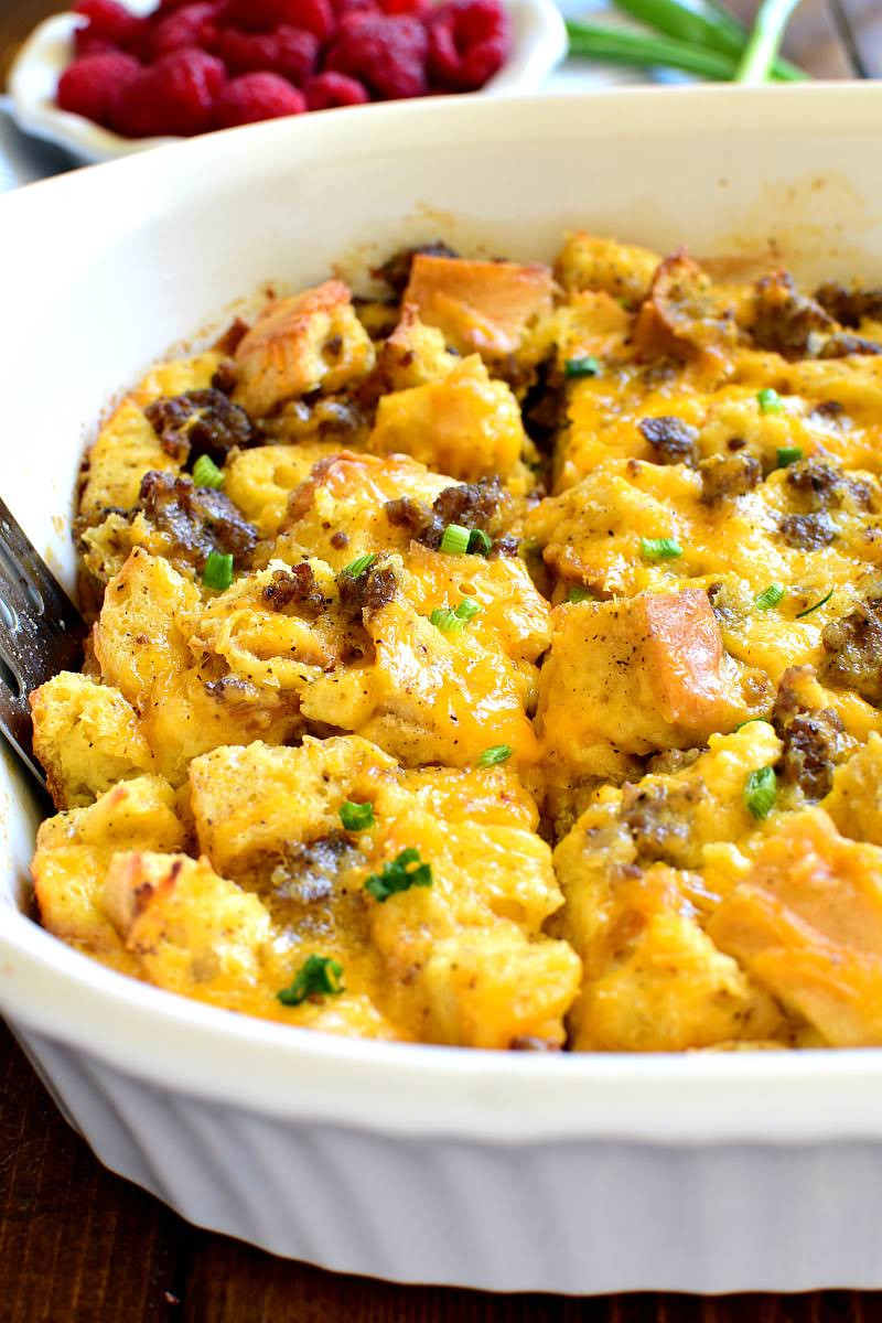 Egg And Bacon Casserole Without Bread
 10 Best Overnight Egg Casserole without Bread Recipes