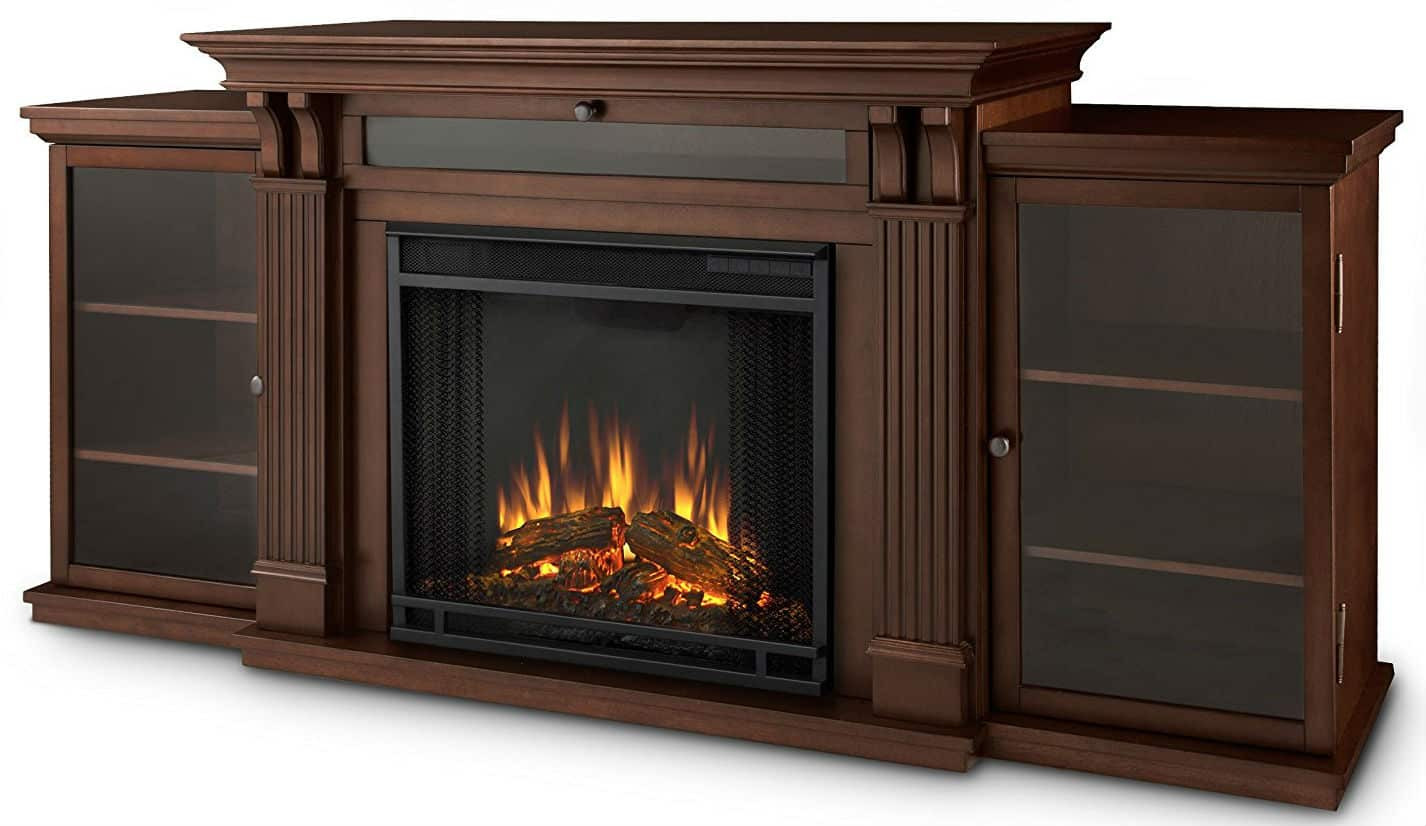 Electric Fireplace Units
 Real Flame Calie Entertainment Unit with Electric Fireplace