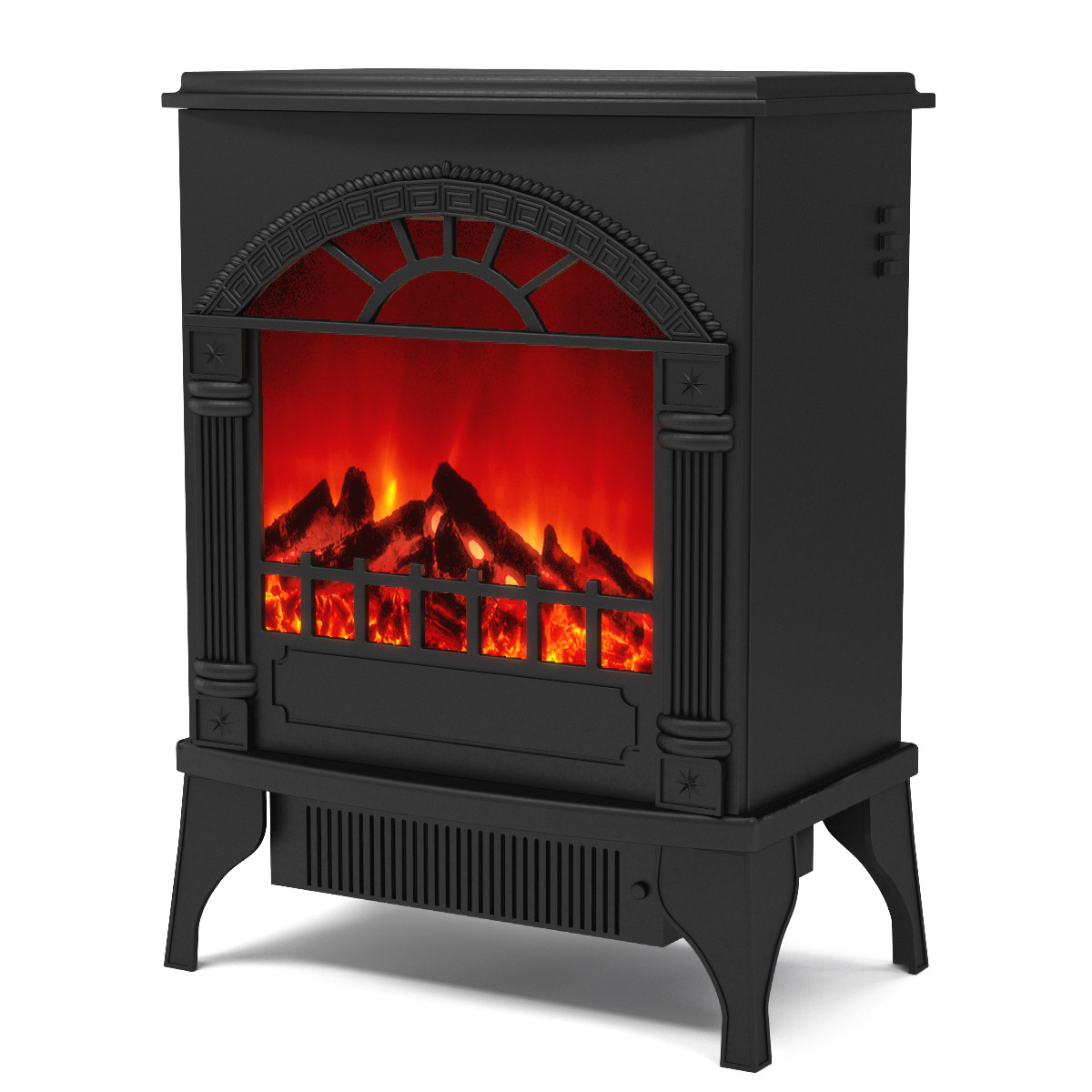 Electric Space Heaters Fireplace
 Apollo Electric Fireplace Free Standing Portable Space