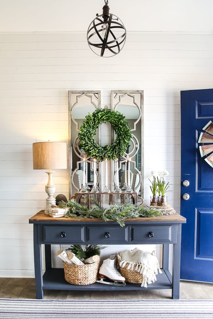 Entryway Christmas Decorating Ideas
 6 After Christmas Winter Foyer Decorating Ideas