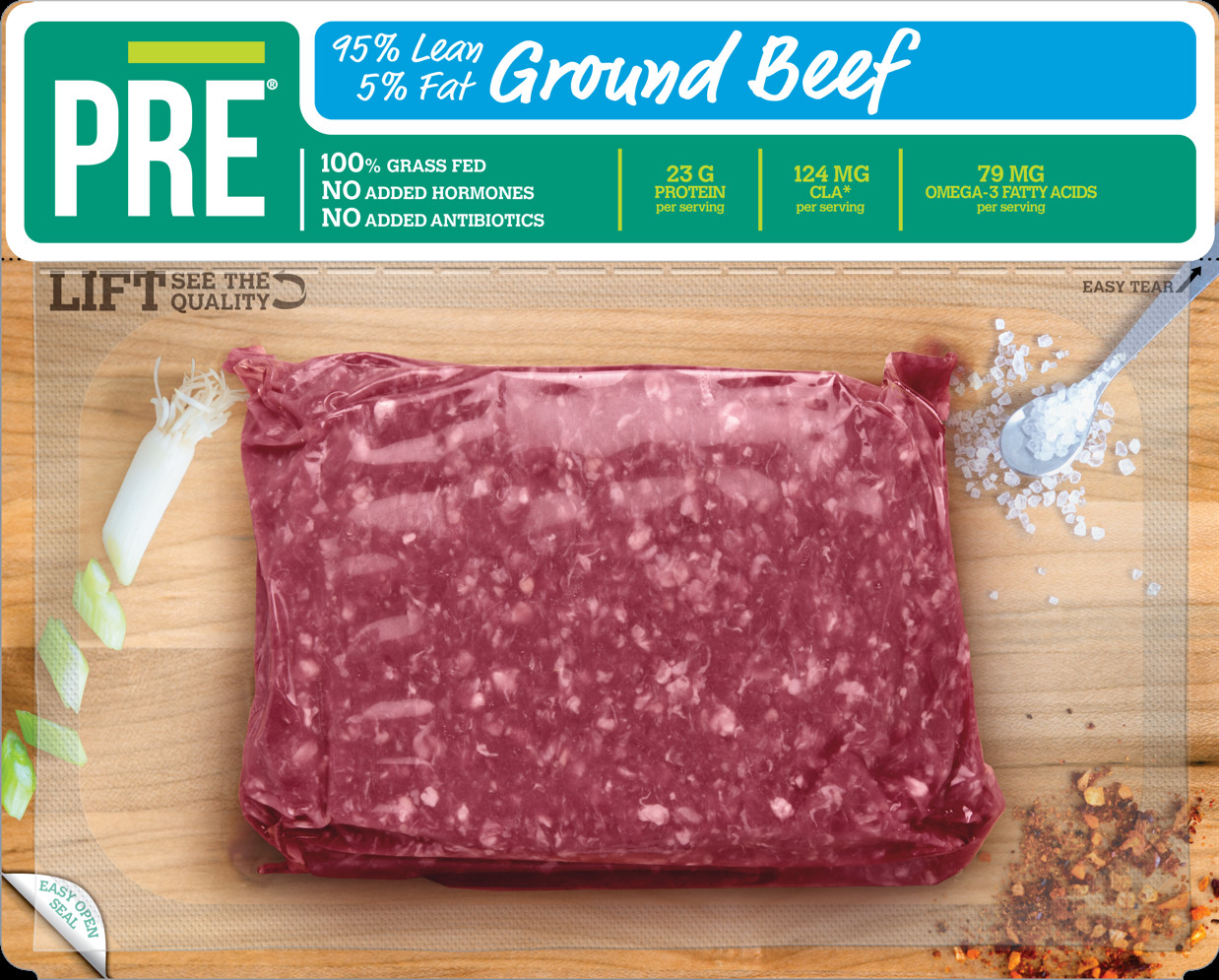 Extra Lean Ground Beef
 Ground Beef Lean Fat PRE Brands
