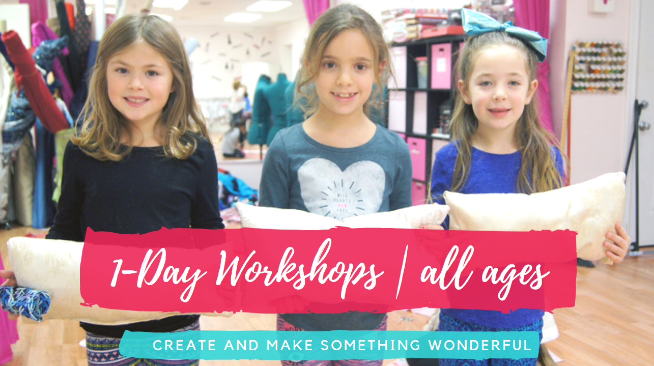 Fashion Classes For Kids
 Sewing and Design Workshops for Kids in NYC and Long Island