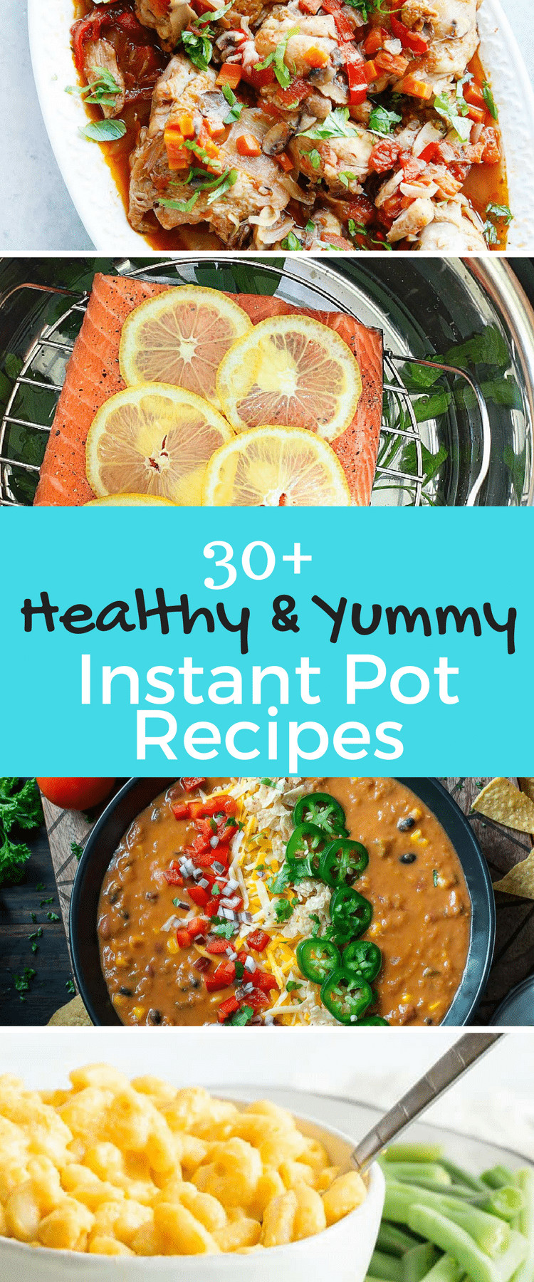 Favorite Instant Pot Recipes
 30 of the BEST Healthy Instant Pot Recipes