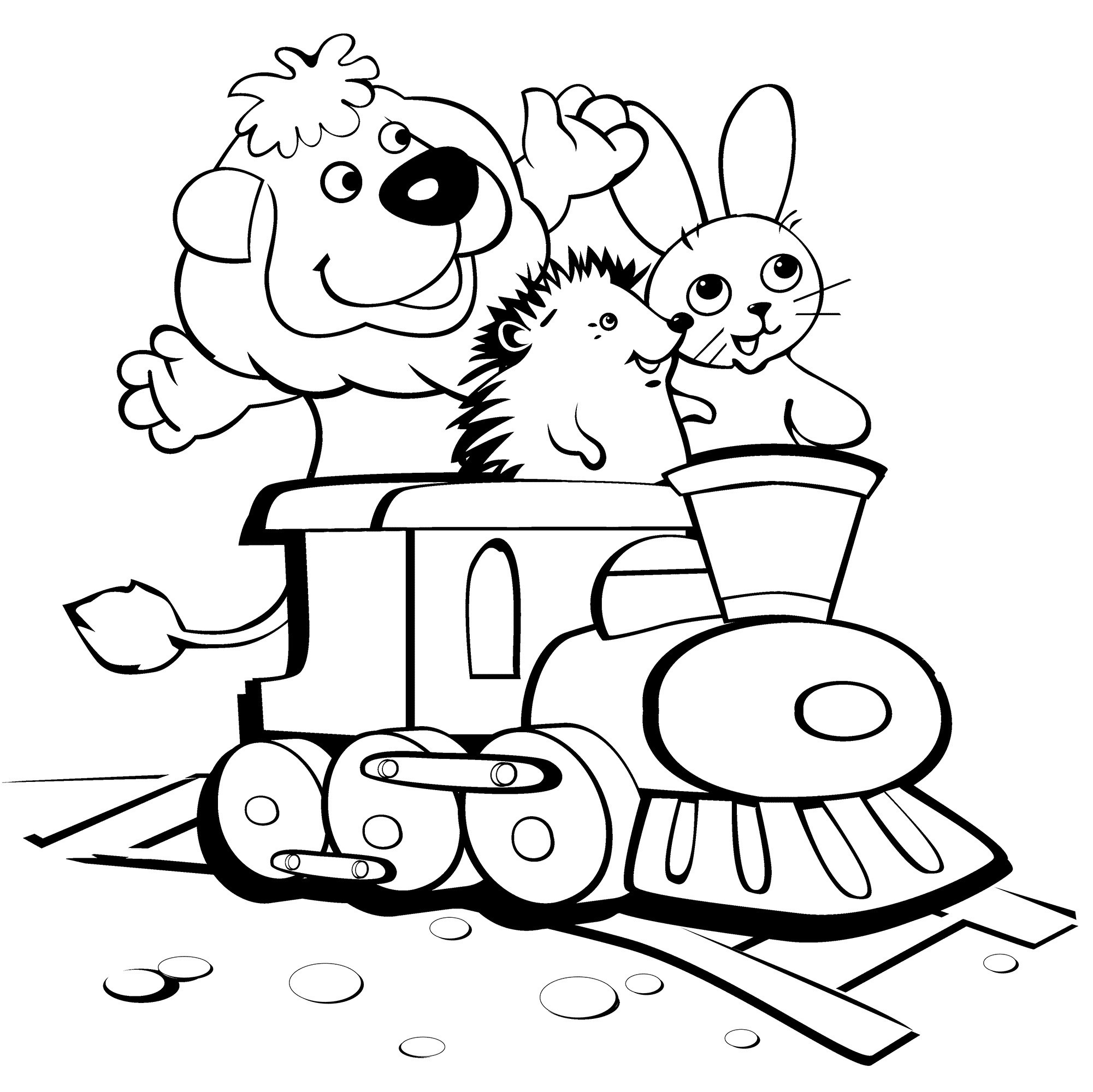 Free Coloring For Kids
 Free Printable Funny Coloring Pages For Kids