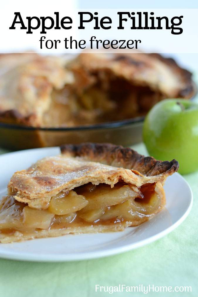 Freezer Apple Pie Filling
 How to Make Easy Apple Pie Filling for the Freezer