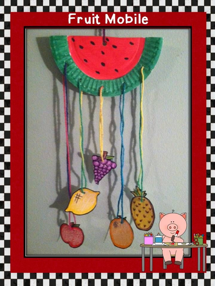 Fruit Of The Spirit Crafts For Preschoolers
 Fruit Mobile Fruit of the Spirit