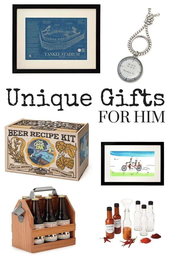 Fun Birthday Gifts For Him
 Unique Gifts for Him Typically Simple
