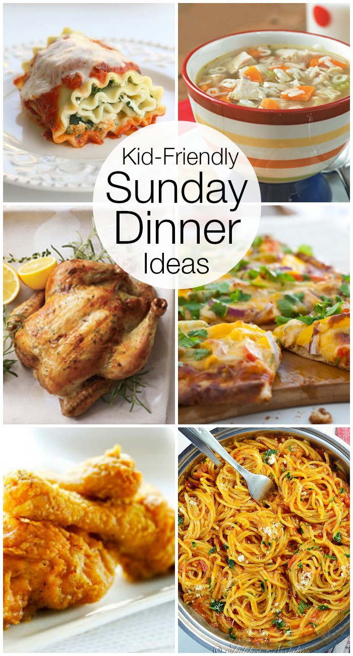 Fun Dinner Ideas For Kids
 Kid Friendly Sunday Night Dinner Ideas