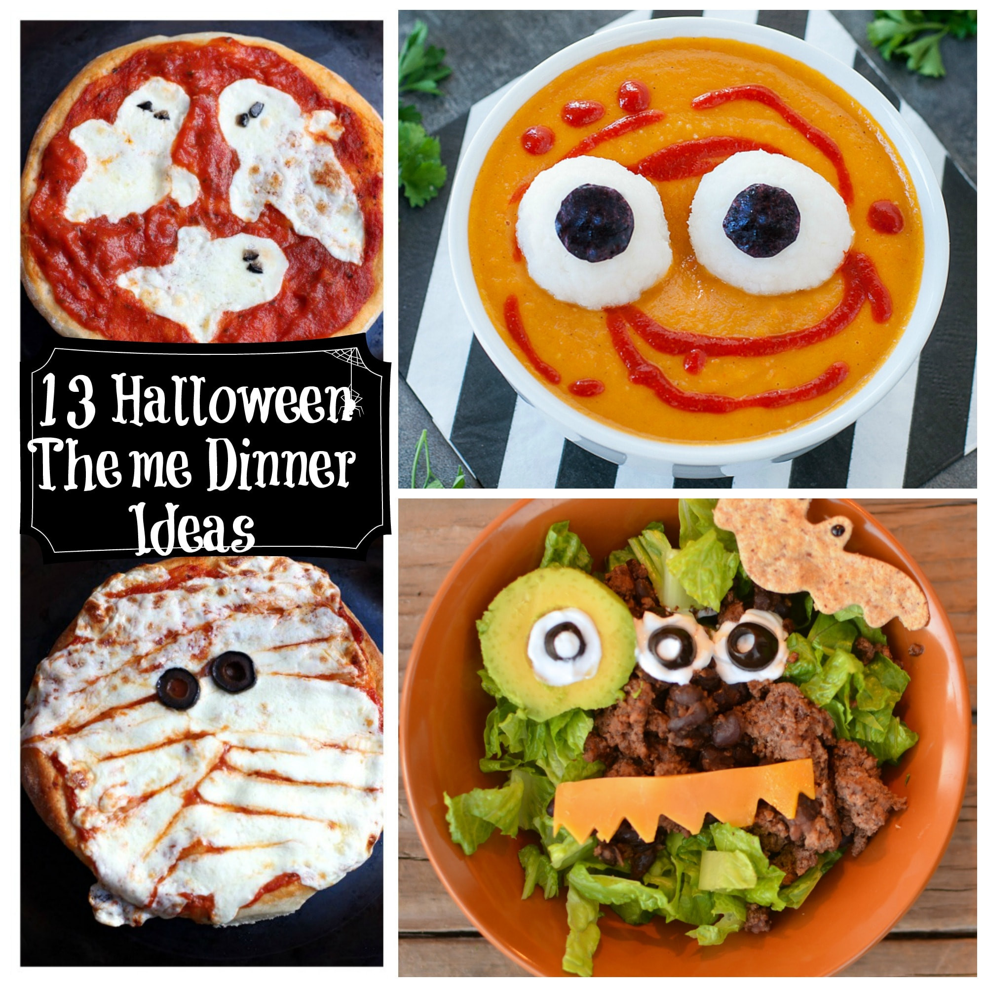 Fun Dinner Ideas For Kids
 13 Healthy Halloween Themed Dinner Ideas