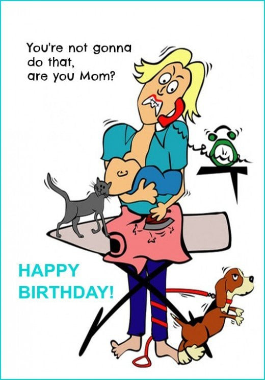 Funny Birthday Quotes Mom
 Happy Birthday Mom Quotes Wishes and Status