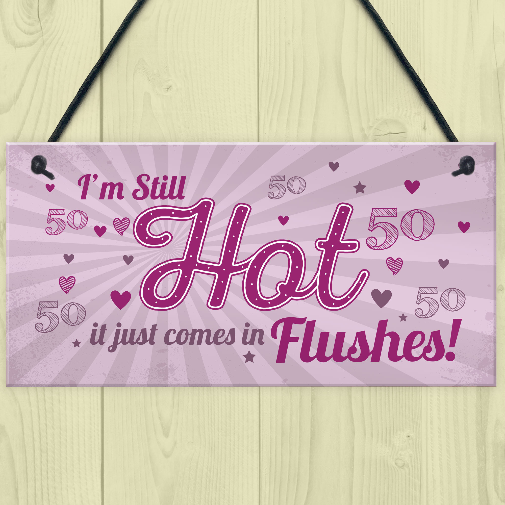 Gift Ideas 50th Birthday Woman
 Still Hot FUNNY 50TH Birthday Gifts For Women Plaque 50th