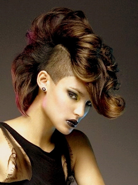 Girl Mohawk Hairstyles
 Mohawk hairstyles for women yve style