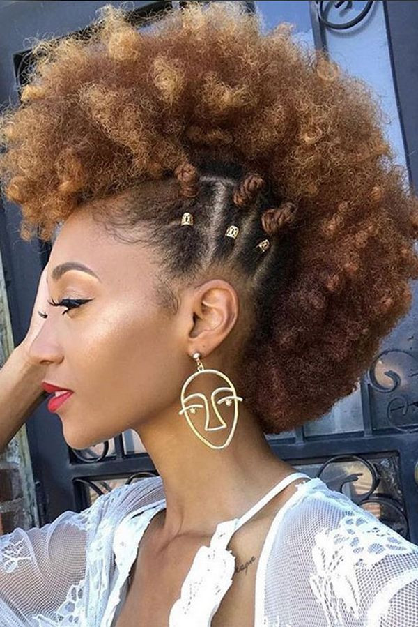 Girl Mohawk Hairstyles
 40 Mohawk Hairstyle Ideas for Black Women
