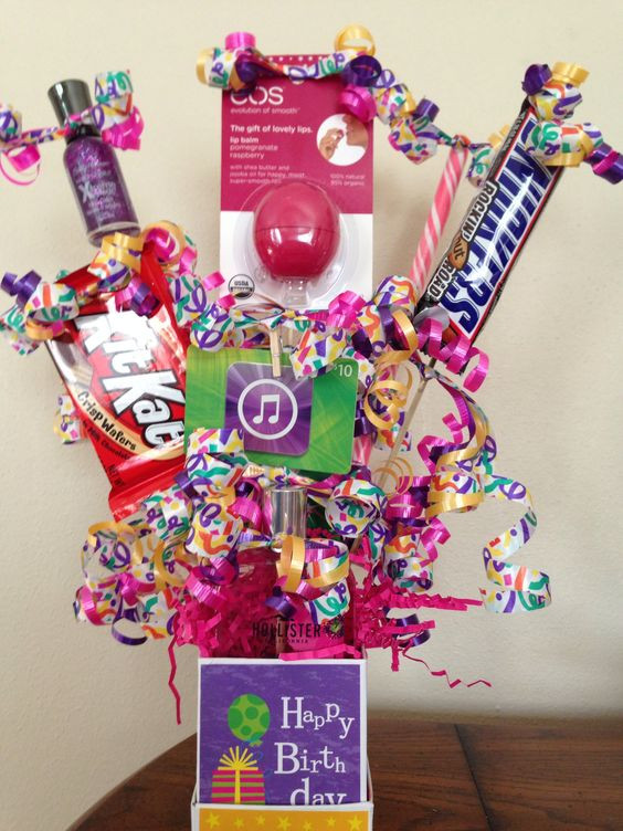 Girly Gift Basket Ideas
 Teen birthday t basket