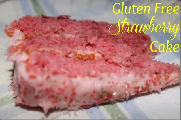 Gluten Free Strawberry Cake Mix
 Gluten Free Strawberry Cake