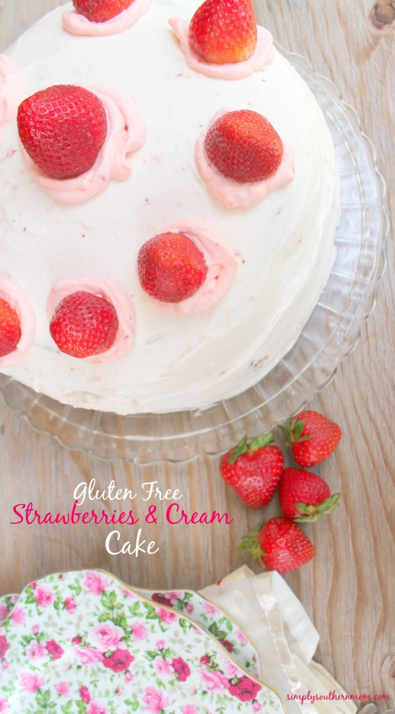 Gluten Free Strawberry Cake Mix
 Gluten Free Strawberries and Cream Cake Recipe Simply