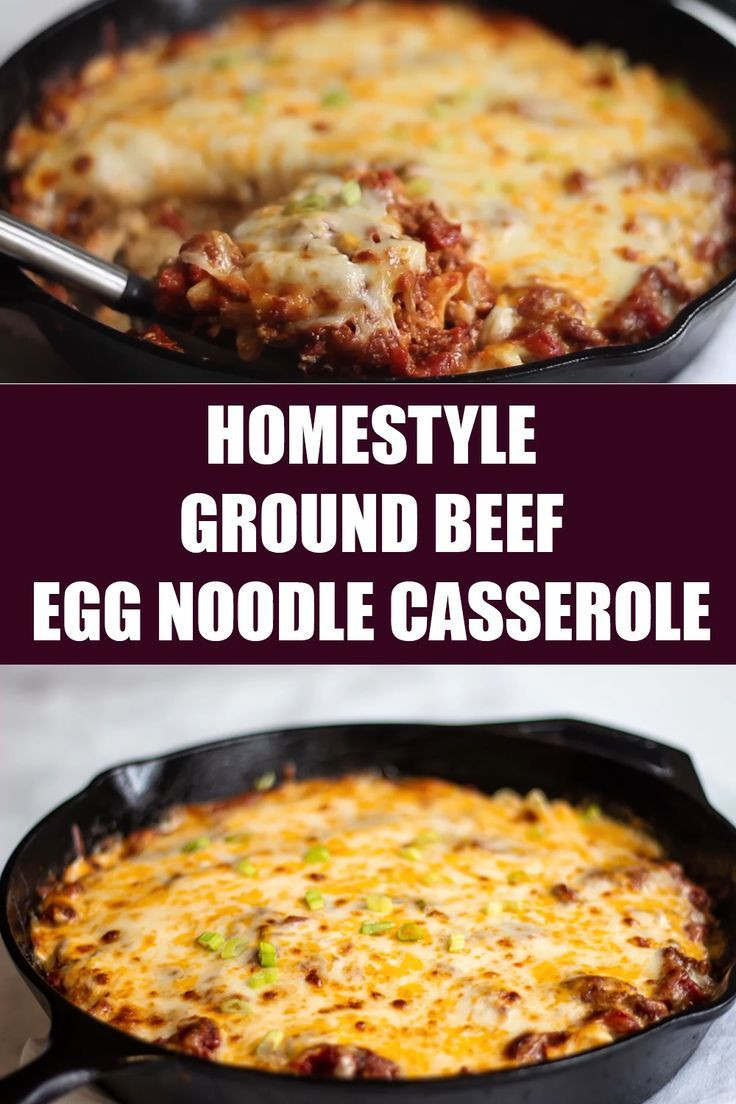 Gourmet Ground Beef Recipes
 Homestyle Ground Beef Casserole Recipe