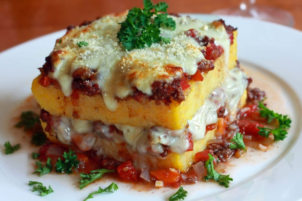 Gourmet Ground Beef Recipes
 Polenta Lasagna Recipe The Daring Gourmet