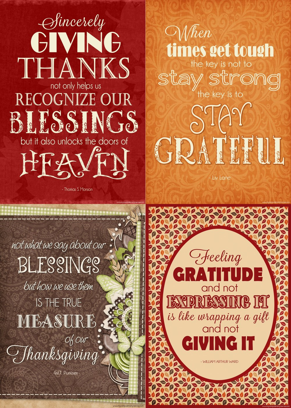 Grateful Thanksgiving Quotes
 Gratitude Quotes for Thanksgiving My puter is My