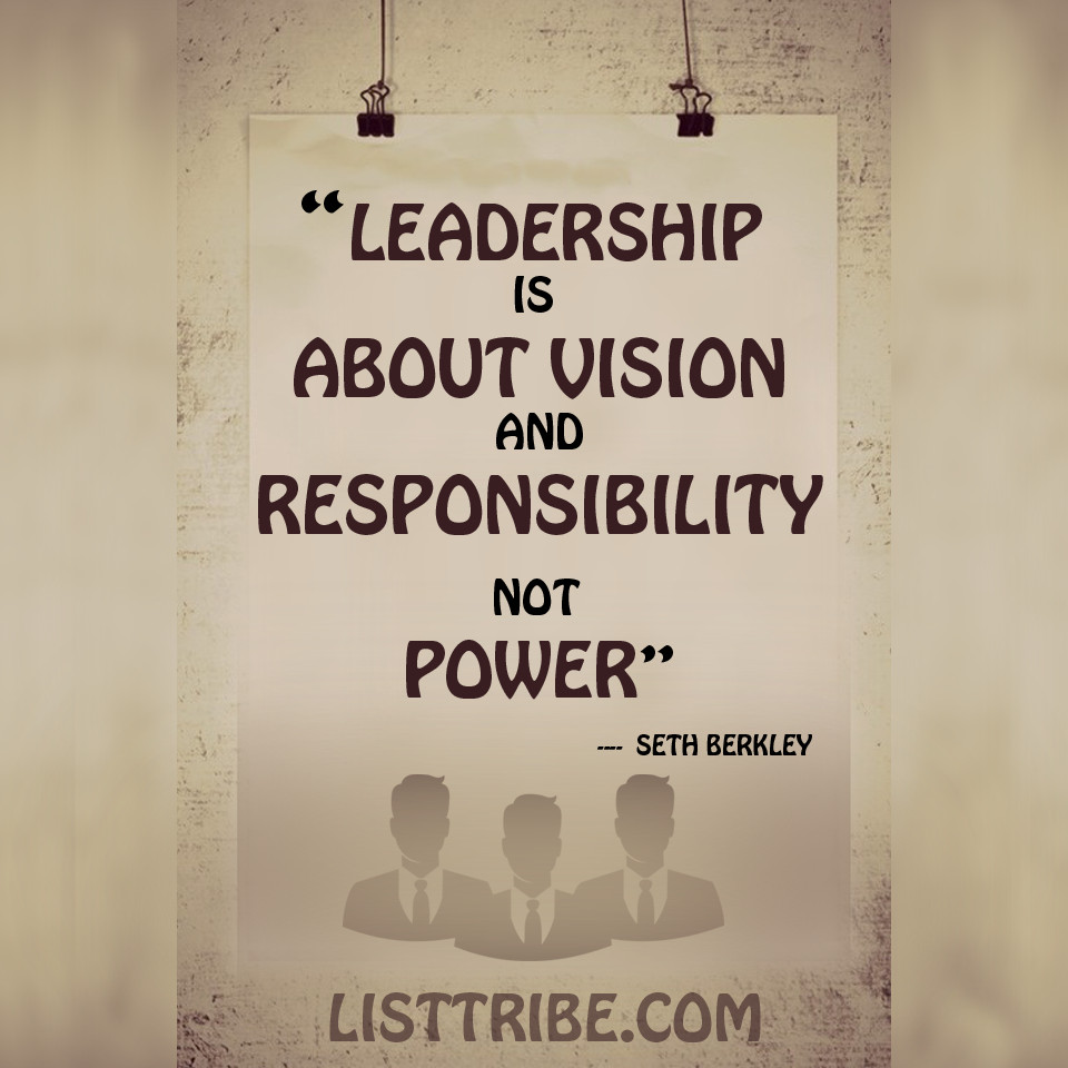 Great Quotes About Leadership
 100 Most Inspirational Leadership Quotes And Sayings