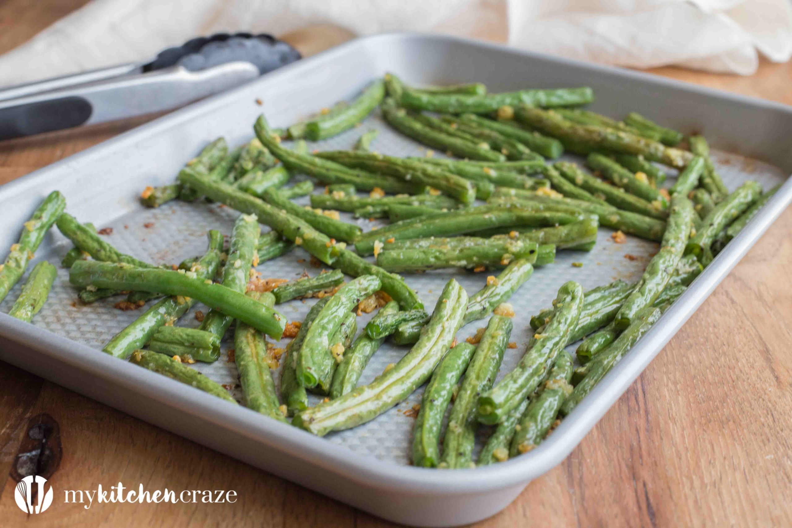 Green Bean Side Dish
 Baked Garlic Green Beans with a Recipe Video My Kitchen