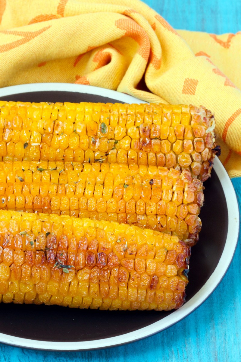 Grilled Corn In Foil
 Herbed Corn on the Cob Grilled in Foil