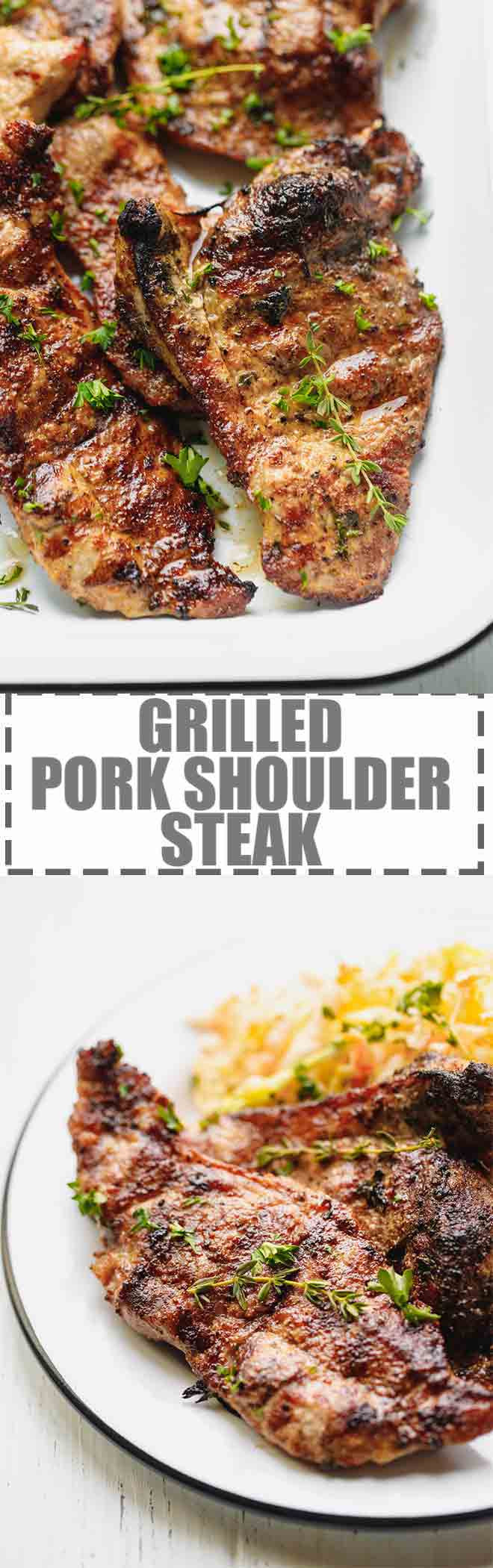 Grilled Pork Shoulder
 How To Cook Pork Shoulder Steak Recipe Cooking LSL