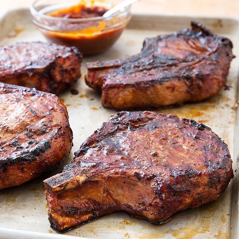 Grilled Smoked Pork Chops
 Quick Smoked Pork Chops
