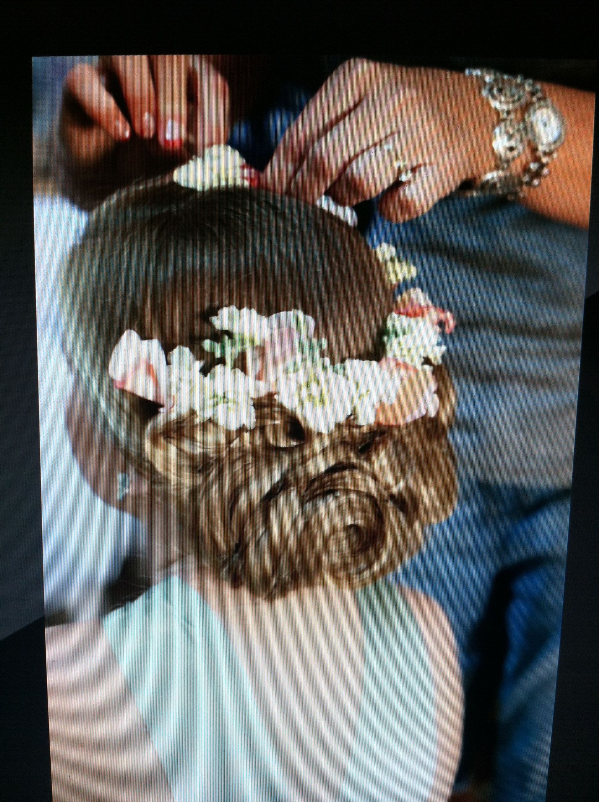 Hairstyles For Little Girls For Weddings
 Livi s flower girl hair …