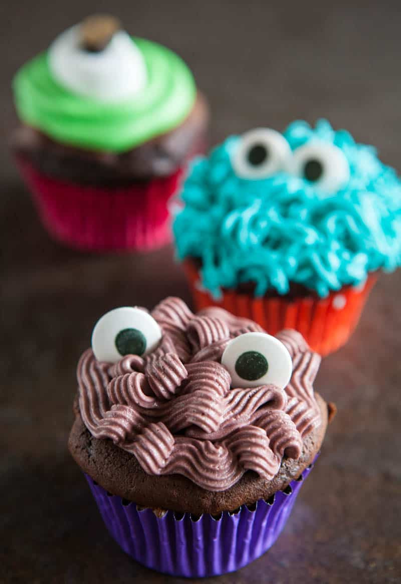 Halloween Monster Cupcakes
 Eclectic Recipes Monster Cupcakes Eclectic Recipes