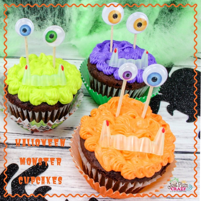 Halloween Monster Cupcakes
 Halloween Monster Cupcakes Recipe