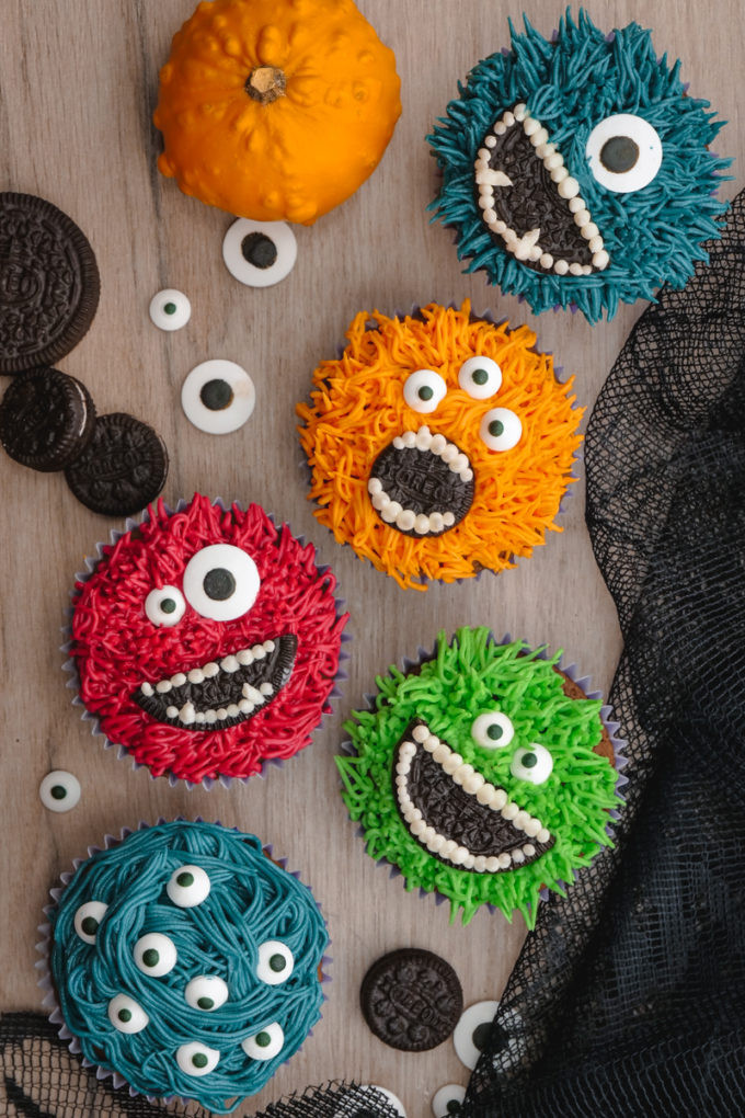 Halloween Monster Cupcakes
 Halloween Cupcakes Monster Cupcakes Easy Peasy Meals