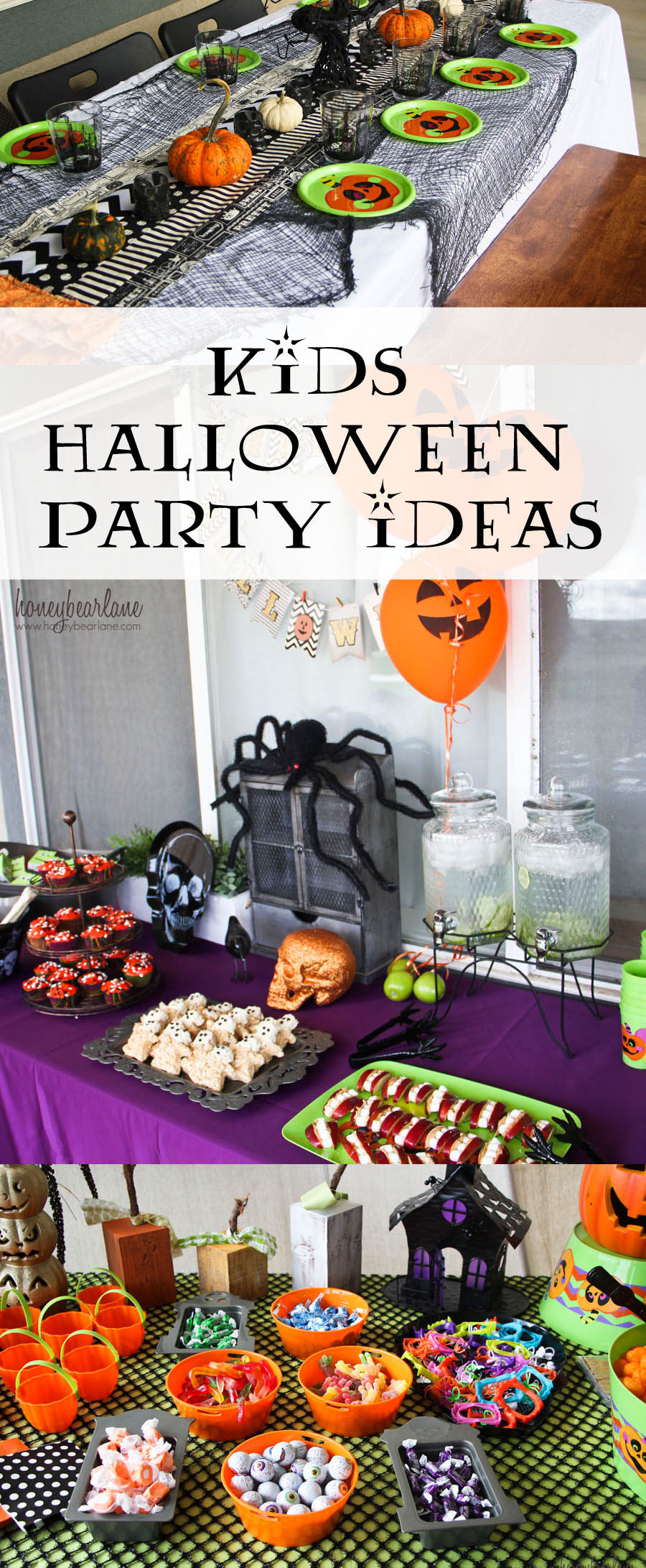 Halloween Party Ideas For Kids Pinterest
 Kids Halloween Party Ideas Honeybear Lane