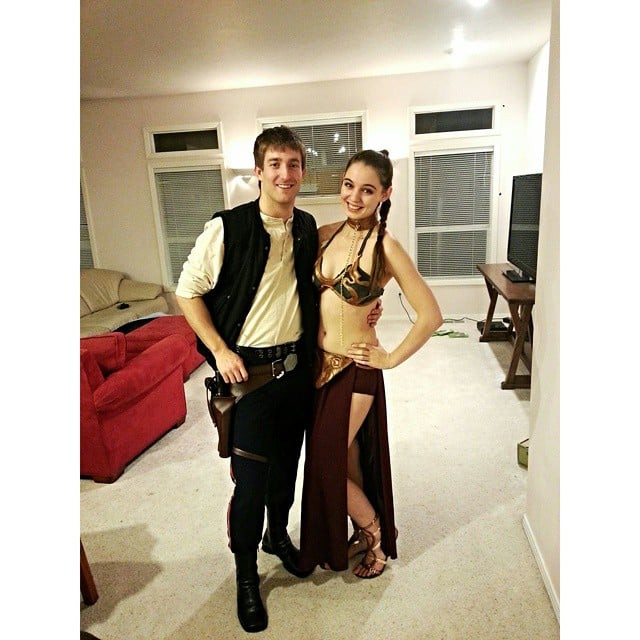 Han Solo Costume DIY
 Han Solo and Princess Leia From Star Wars