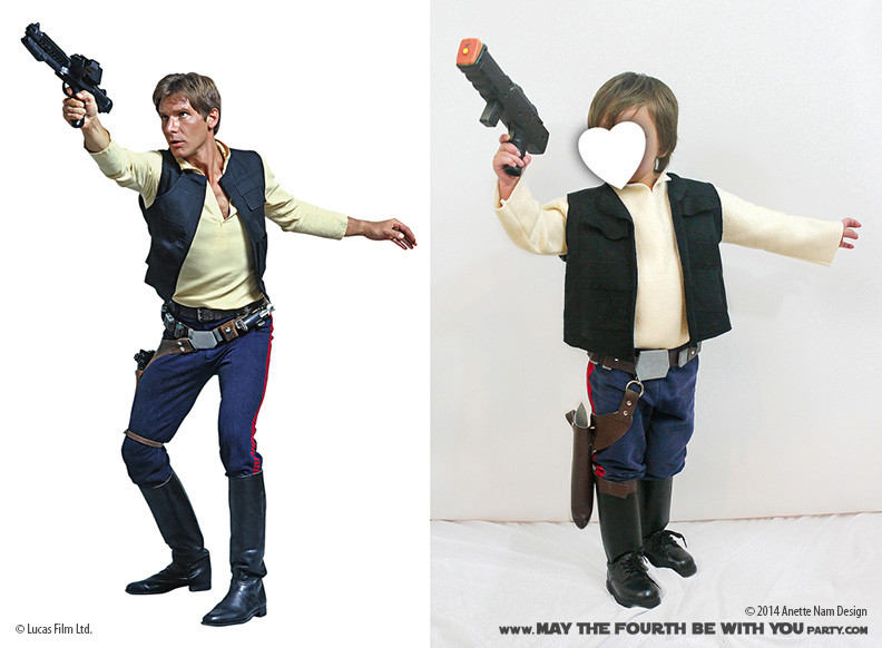 Han Solo Costume DIY
 Who Shot First DIY Han Solo Costume