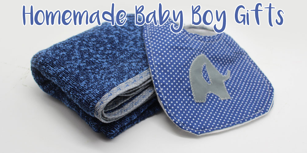 Handmade Gifts For Baby Boy
 Homemade Baby Boy Gifts Blankets and Bibs Craftcore