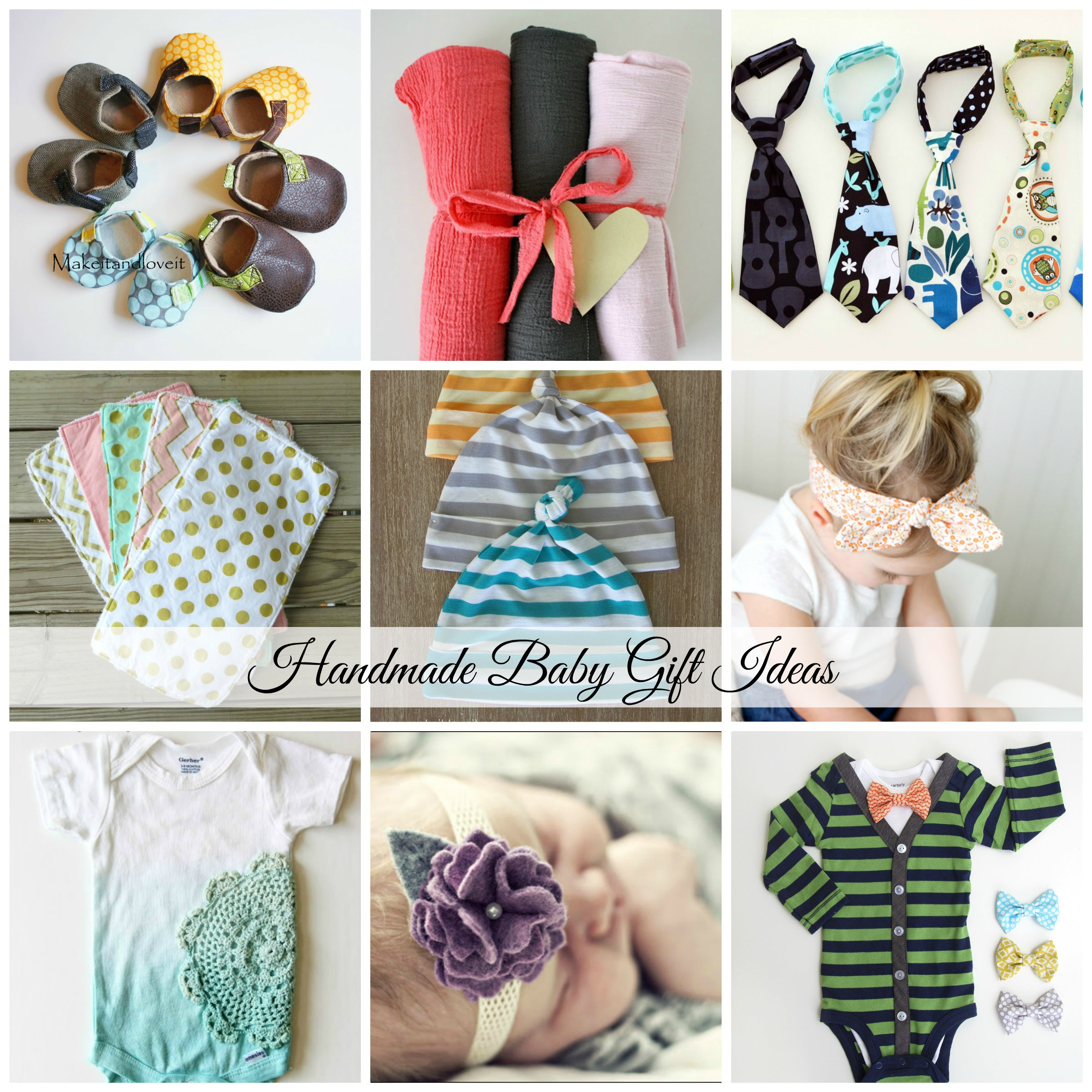 Handmade Gifts For Baby Boy
 Handmade Baby Gift Ideas