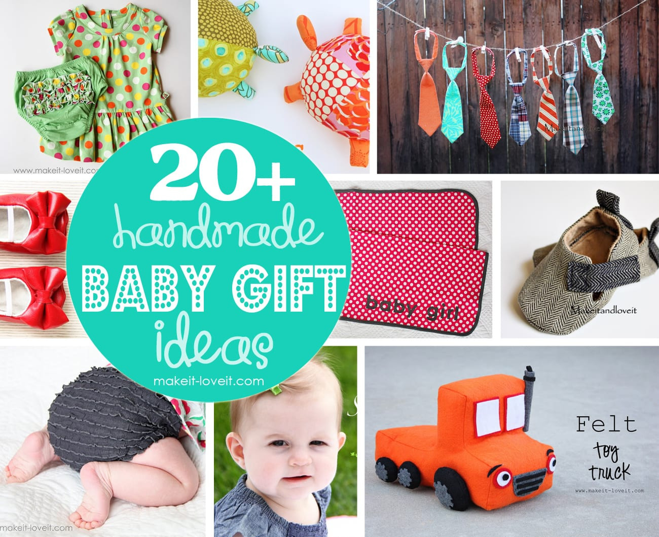Handmade Gifts For Baby Boy
 20 Handmade Craft Ideas for Baby Gifts