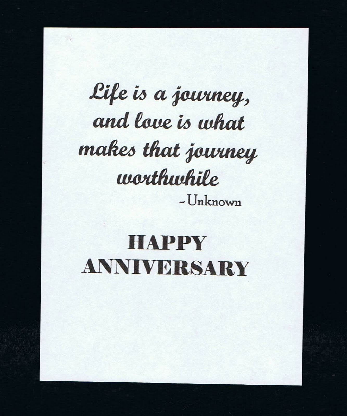 Happy Anniversary Quote
 Anniversary Quotes Part Two