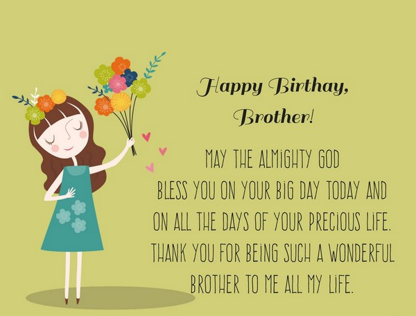 Happy Birthday Quotes For Big Brother
 200 Best Birthday Wishes For Brother 2020 My Happy
