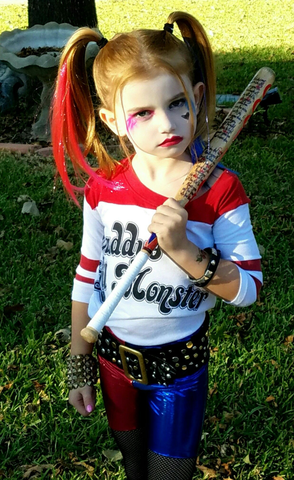 Harley Quinn Kids Costume DIY
 Harley Quinn