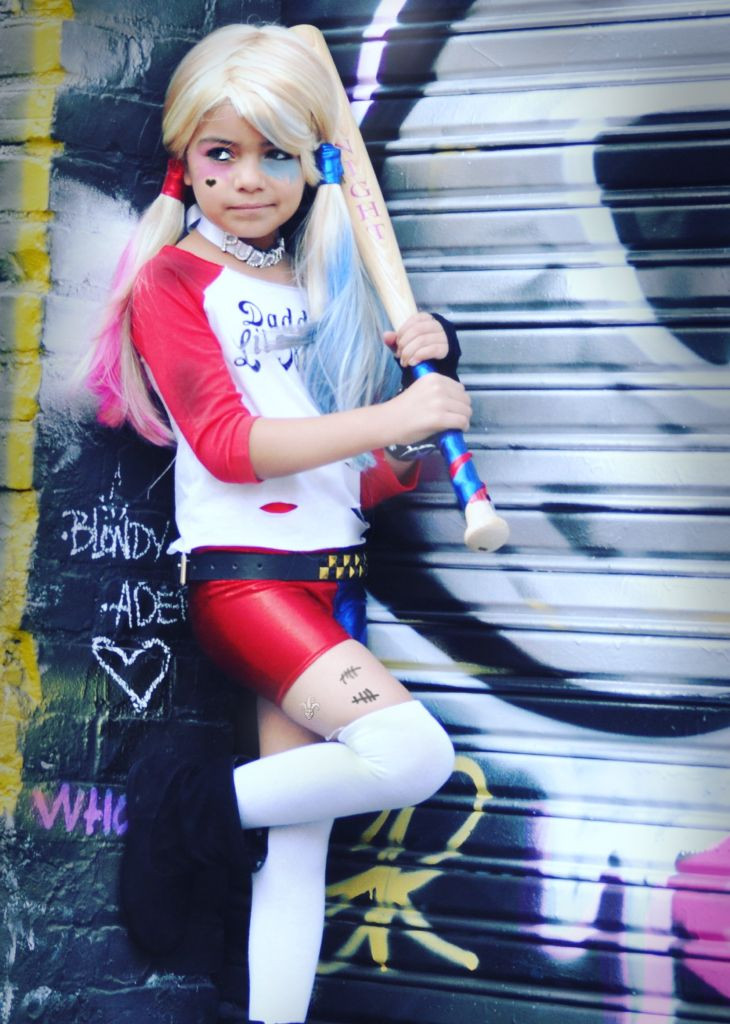 Harley Quinn Kids Costume DIY
 Harley Quinn Costume Ideas for KIDS Fashion by Dux