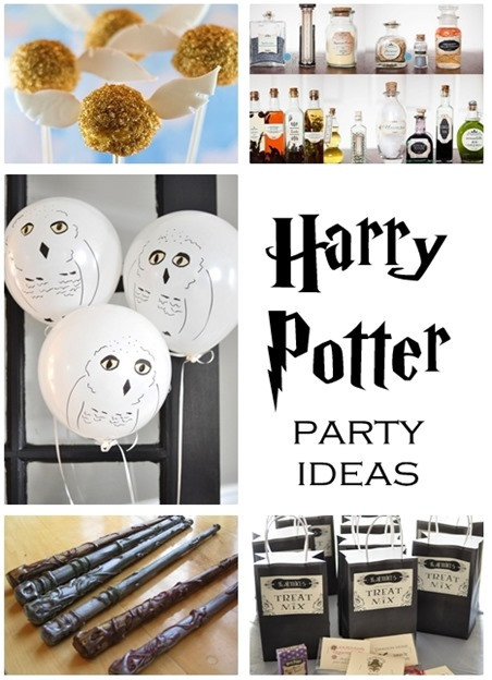 Harry Potter Birthday Party Ideas
 20 Harry Potter Party Ideas