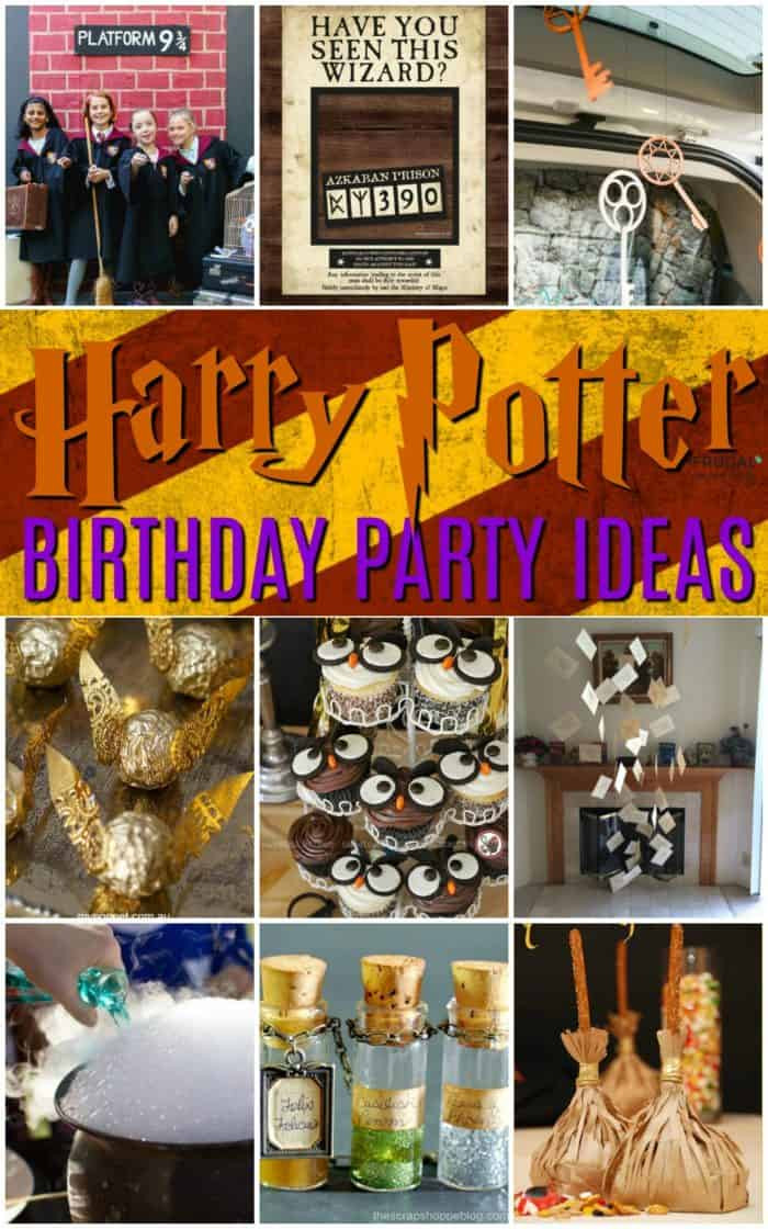 Harry Potter Birthday Party Ideas
 The Best Harry Potter Birthday Party Ideas