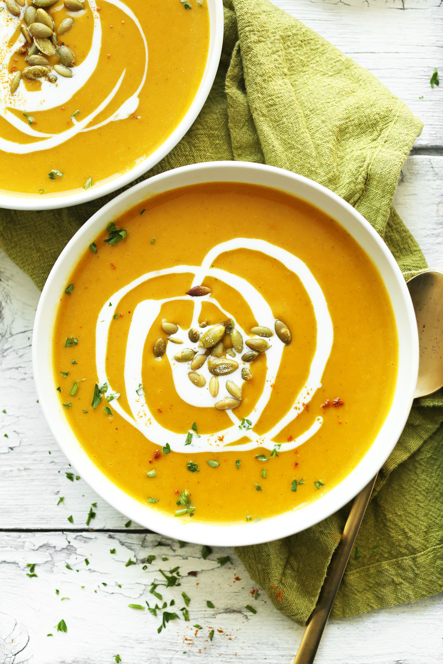 Healthy Butternut Squash Soup Recipe
 Curried Butternut Squash Soup