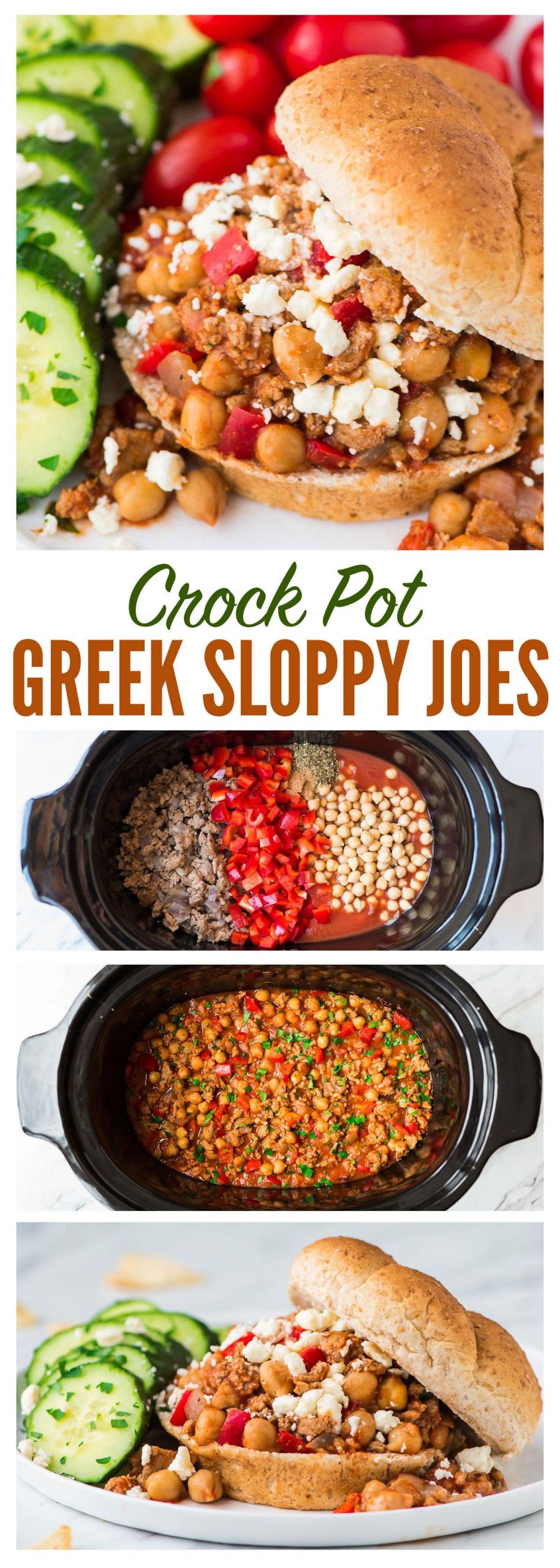 Healthy Ground Turkey Crock Pot Recipes
 Homemade Crock Pot Sloppy Joes with Ground Turkey