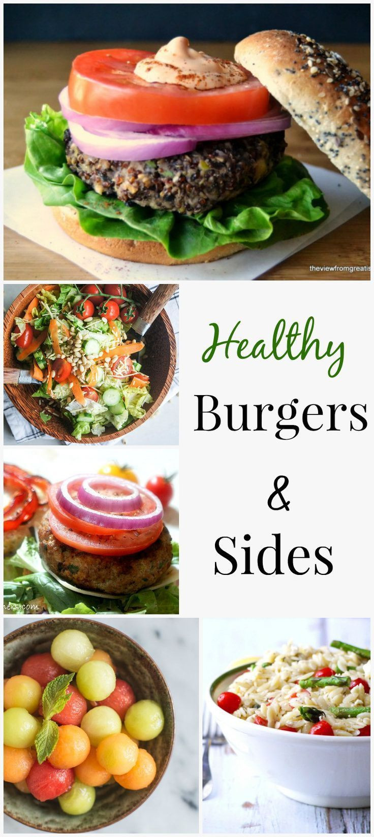 Healthy Side Dishes For Burgers
 Healthy Burgers & Sides