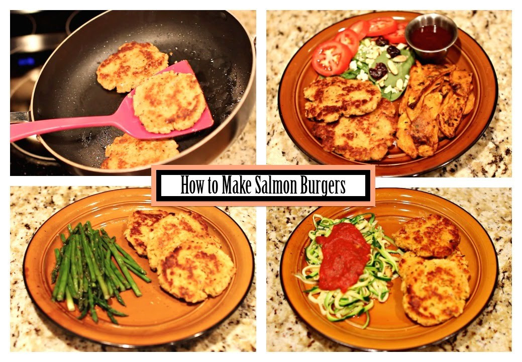 Healthy Side Dishes For Burgers
 How to Make Salmon Burgers Easy Recipe With Healthy