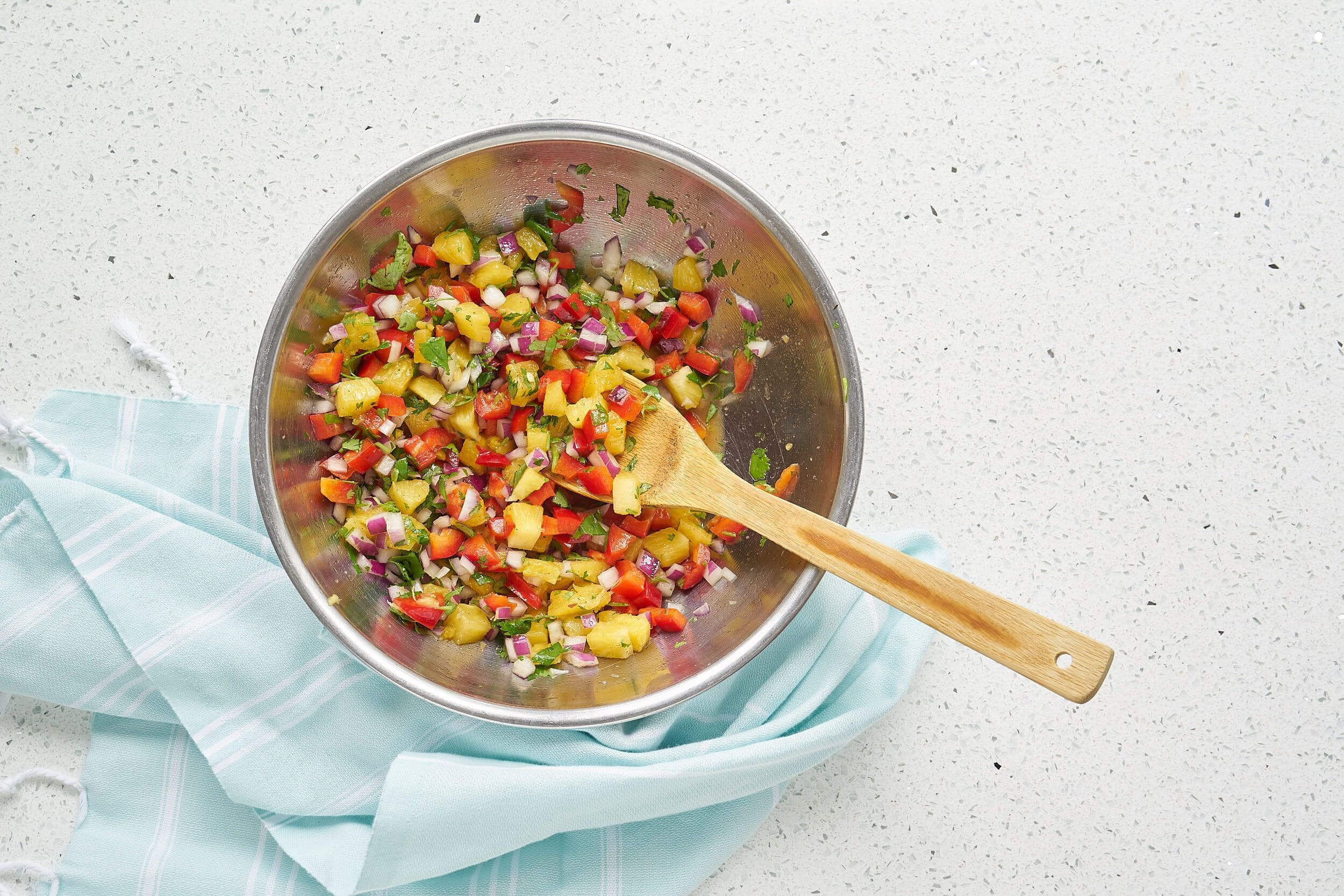 Healthy Side Dishes For Burgers
 This juicy chicken burger with pineapple salsa is spicy