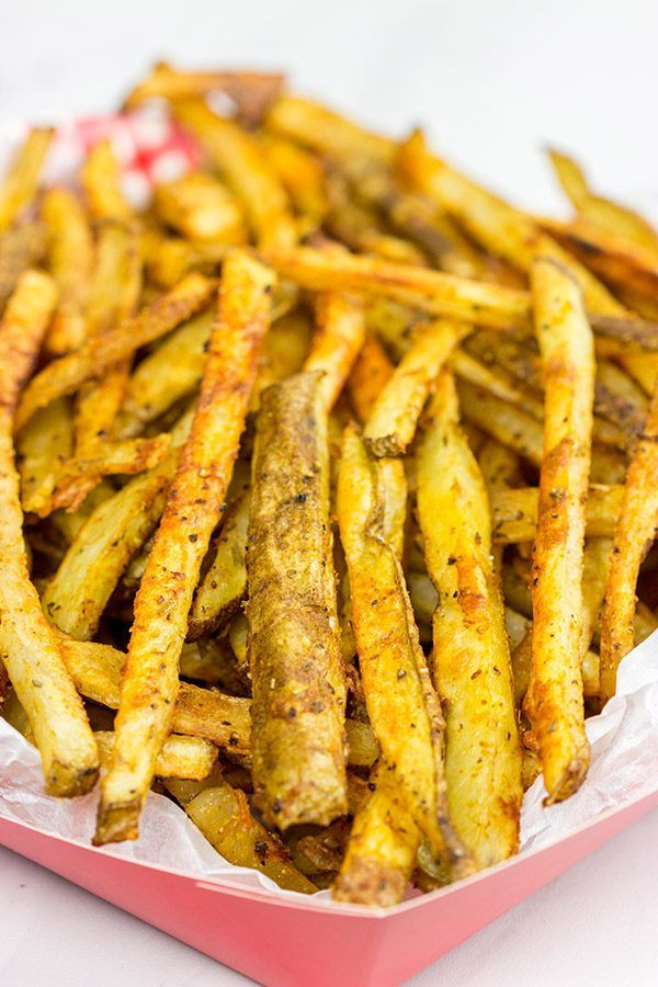 Healthy Side Dishes For Burgers
 Baked Seasoned Fries Recipe
